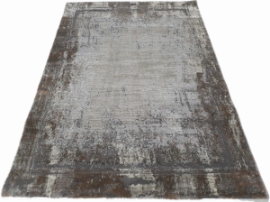 Dywan OPERA 3D szaro brązowy loftowy loft braz