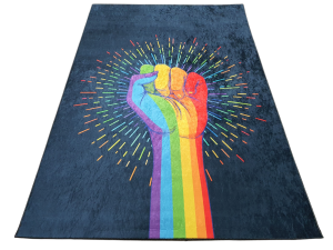 Dywan DIGITAL RAINBOW LGBT tęcza peace
