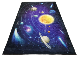 Dywan DIGITAL kosmos planety space ziemia