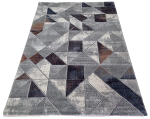 Dywan Studio 3D trójkąty wielokolorowe loftowy 