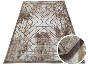 Dywan STYLISH 9 dywilan beżowy geometryczny beton kreski loftowy