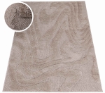 Dywan PISA 3D fala beż beżowy w stylu boho loftowy pętelkowy