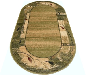 Dywan ERBA STANDARD Agnella chrom zielony klasyk agnella oliwka pistacjowy owal owalny