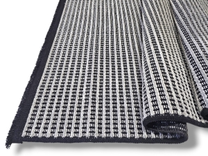 Dywan POLO szary silver grey z frędzlami miękki w stylu boho japandi