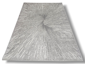 Dywan PURE 1 dywilan grey szary abstrakcyjny gładki styl boho loftowy 3D