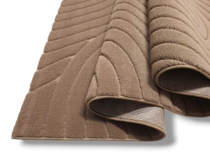 Dywan JUNO LUX 3 dywilan VIZON beżowy w koła styl boho loftowy 3D GRUBY
